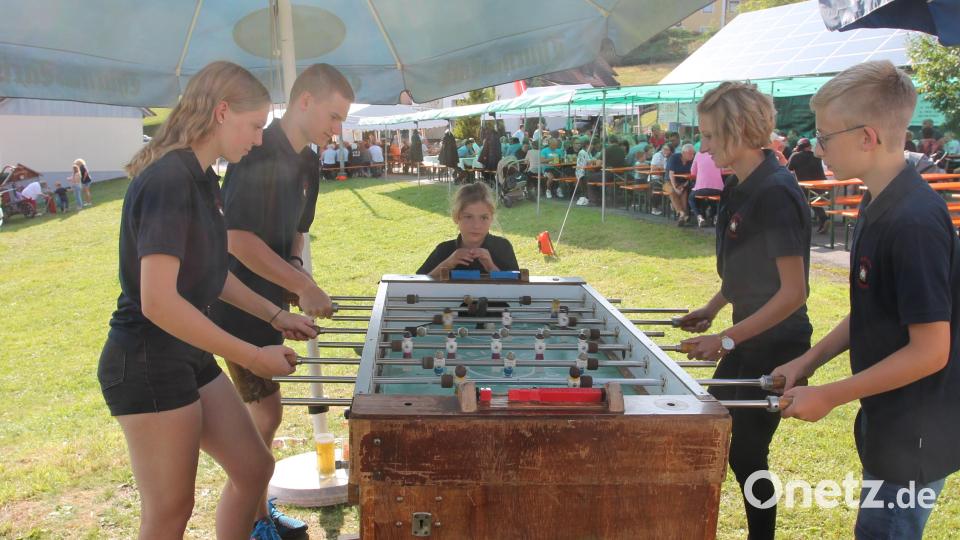 Spannende Matches am Kicker dürfen nicht fehlen. Bild: pi