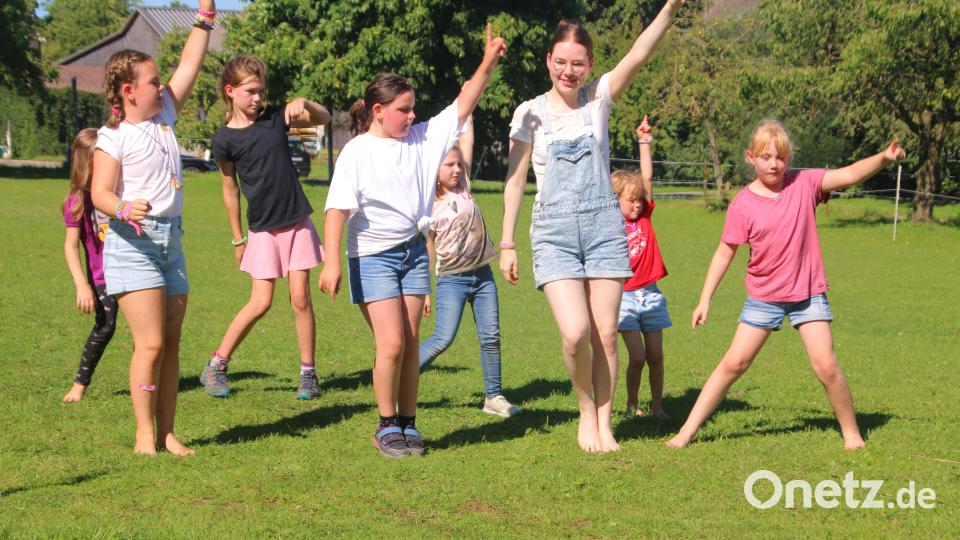 Fünf Tage „Abenteuer Landleben“ erlebten 14 Mädchen und Buben bei der gleichnamigen Ferienwoche des Stadtjugendrings Bild: Ulrike Simmerl/exb