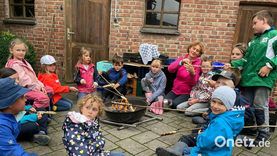 Fünf Tage „Abenteuer Landleben“ meisterten 14 Mädchen und Buben bei der gleichnamigen Ferienwoche des Stadtjugendrings Bild: Ulrike Simmerl/exb