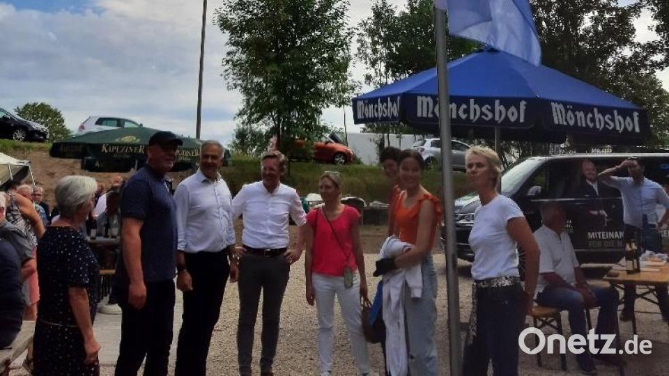 Die Gäste des CSU-Fests. Bild: CSU Ebnath/exb