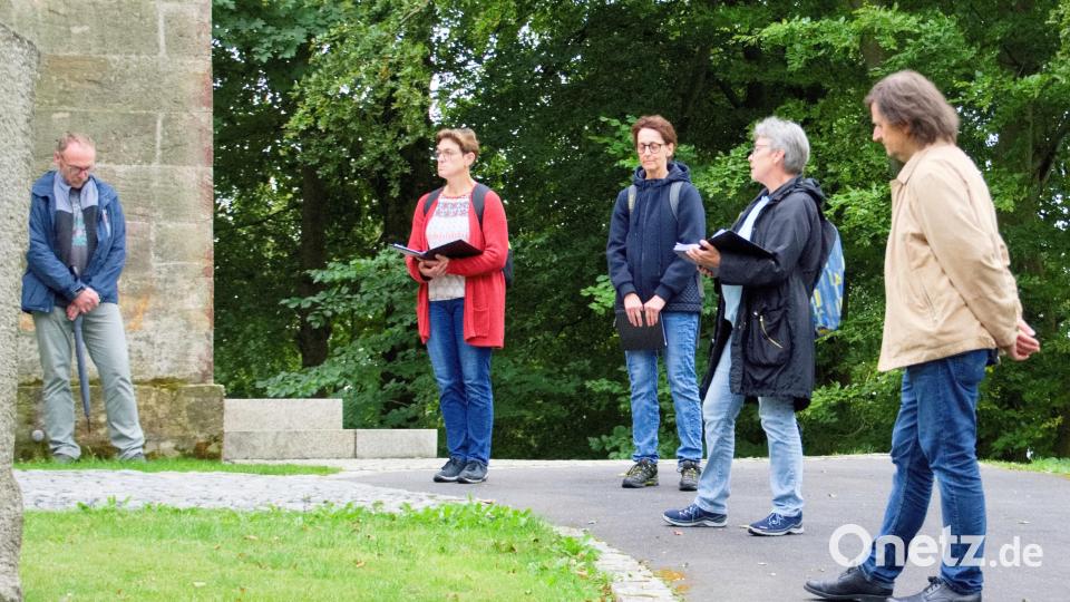 Die evangelische Pfarrgemeinde Wirbenz-Kemnath-Immenreuth veransaltete ein Taizé-Gebet am Armesberg. Bild: mez
