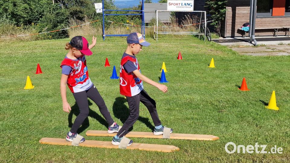 Viel Spaß hatten die Kinder beim Ferienprogramm der Stadt Bärnau auf der Silberhütte. Bild: SLZ Silberhütte/exb