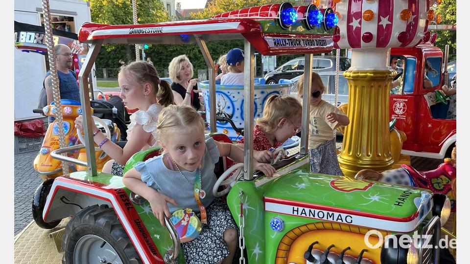Auch für die Kleinsten ist auf dem Stadthallenareal allerhand geboten. Bild: sns