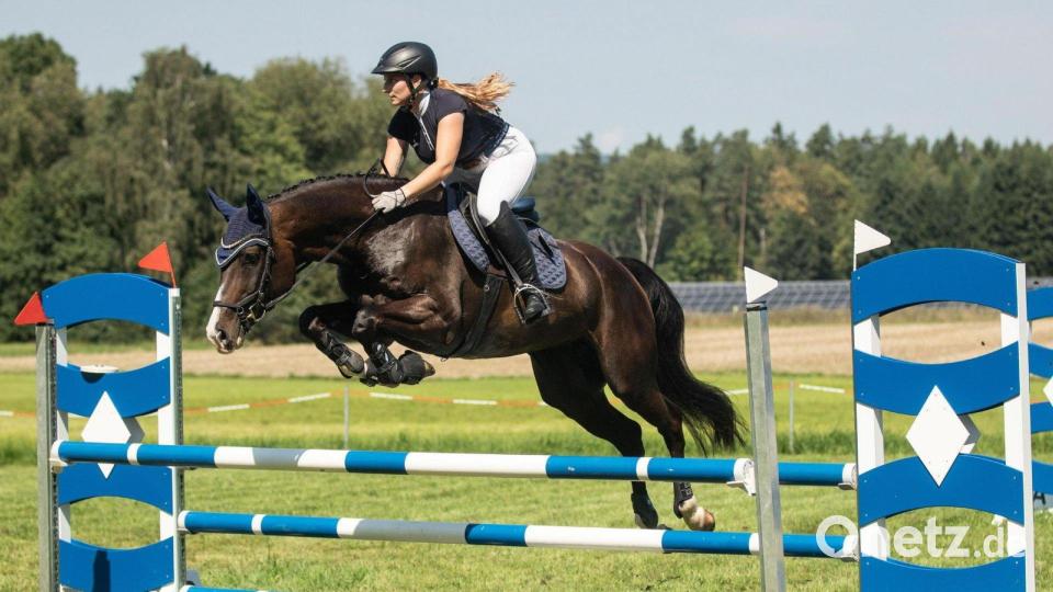 Der neue Springreitplatz war der ideale Austragungsort für das Turnier. Bild: wel