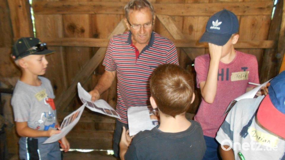 Jakob List bleibt keine Antwort schuldig, wenn es um sein Lieblingsthema &quot;Goglhof&quot; geht. Bild: wfe