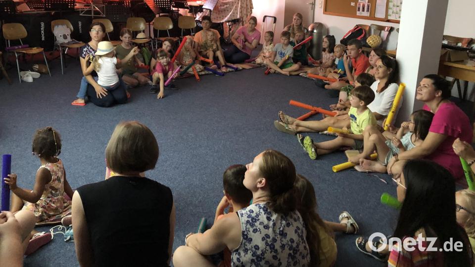 Boomwhacker-Aktion der EBK Bild: Heidi Walter/exb