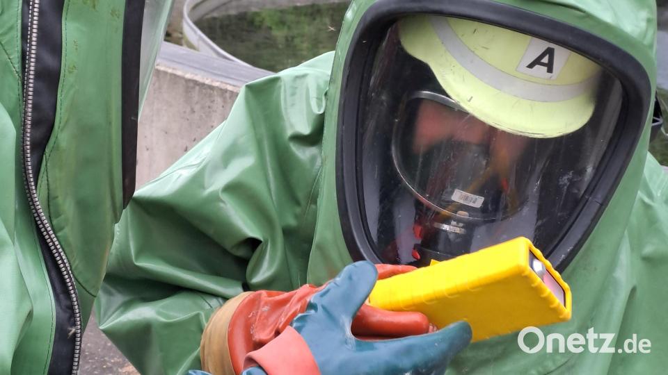 Mit dem Übungsmessgerät konnte man verschiedene Szenarien einspielen. Bild: egl
