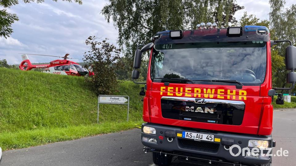 Die Ursache für den Brand in Auerbach muss noch geklärt werden. Bild: lei