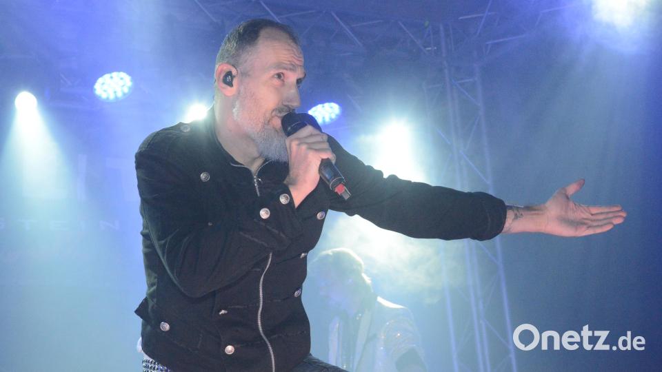Weißglut auf der Bühne in Floß. Bild: bey