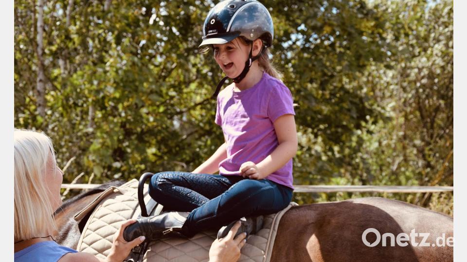 Viel zu erleben gab es bei zwei Ferienprogramm-Terminen auf der Maryland-Ranch in Hundsbach. Bild: Stephan Wölfl/exb