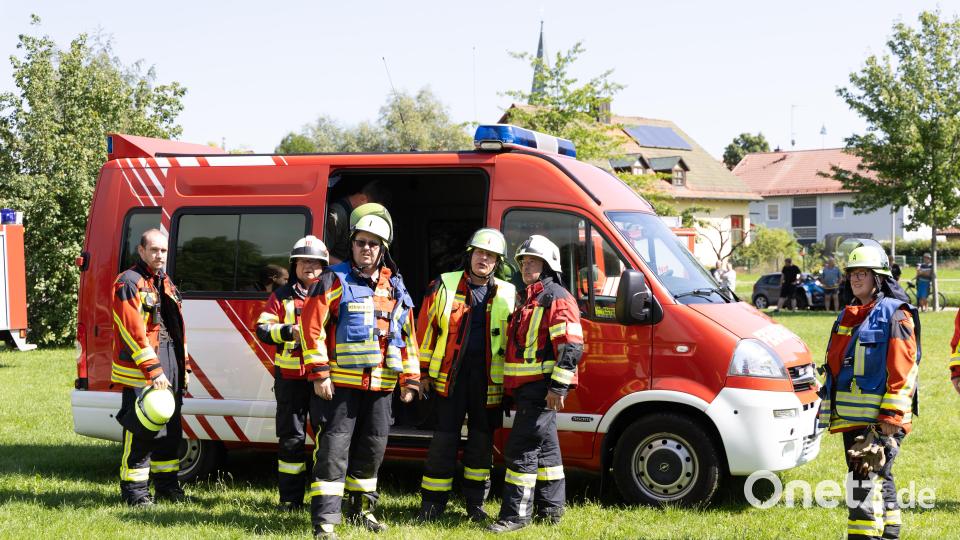 In Kemnath ist ein "Stadtstadl" komplett abgebrannt. Bild: Roland Wellenhoefer