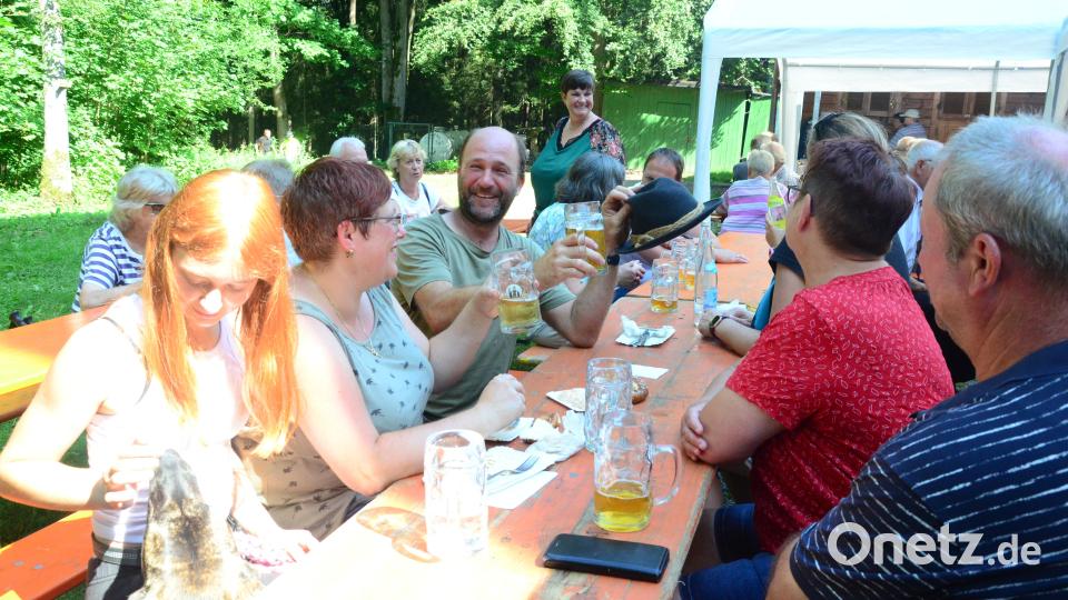 Auch in diesem Jahr feiern die Bürger unter dem Vierlingsturm auf dem Fischerberg. Bild: Kunz