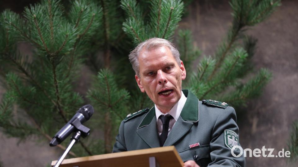 Er hat den Übungsplatz nachhaltig geprägt in seinen 28 Dienstjahren: Ulrich Maushake, Leitender Forstdirektor. Bild: Wolfgang Steinbacher