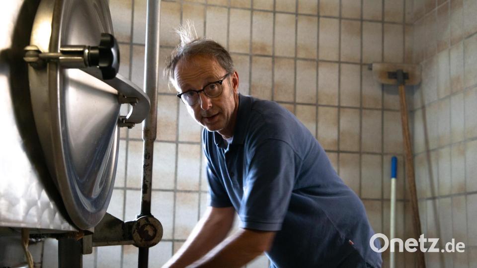 Beim Zoiglbrauen ist alles noch reine Handarbeit. Bild: Graf, Jakob