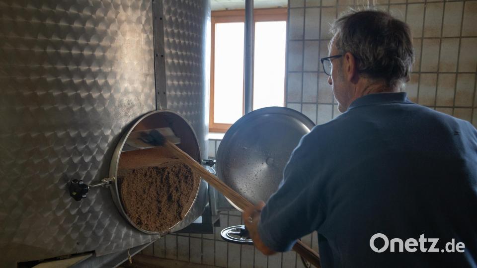 Beim Brauen entsteht der sogenannte Treber als "Abfallprodukt". Dieser wird nach dem Brauen an Schweine verfüttert. Bild: zre