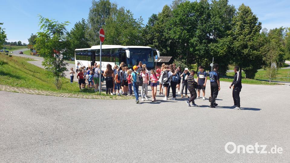 Am ersten Tag stand gleich ein Ausflug nach Pottenstein auf dem Programm, der sowohl für die Teilnehmer der Ferienfreizeit, als auch Tagesausflüglern offen stand. Bild: Verein &quot;Abenteuer Kultur&quot;/exb