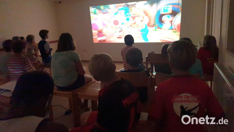 Zum Schluss gab es einen Kinoabend. Bild: Verein &quot;Abenteuer Kultur&quot;/exb