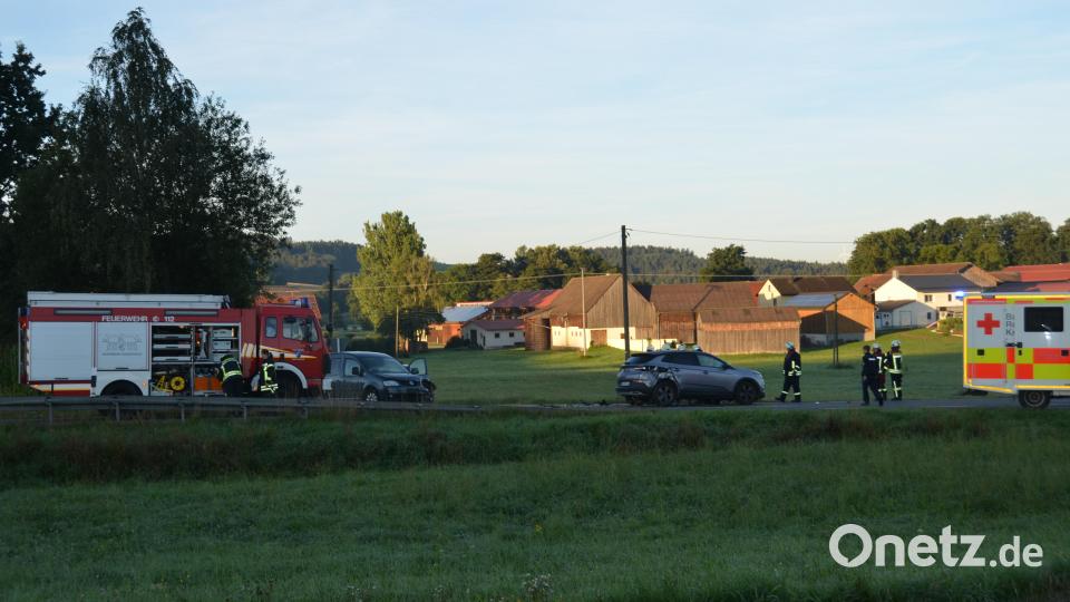Am frühen Morgen kam es auf der Kreisstraße in Richtung Lerau zu einem Unfall. Glücklicherweise verletzte sich niemand. Bild: dob