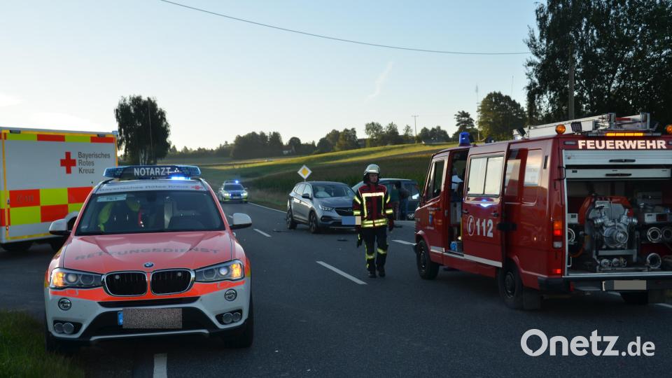Am frühen Morgen kam es auf der Kreisstraße in Richtung Lerau zu einem Unfall. Glücklicherweise verletzte sich niemand. Bild: dob