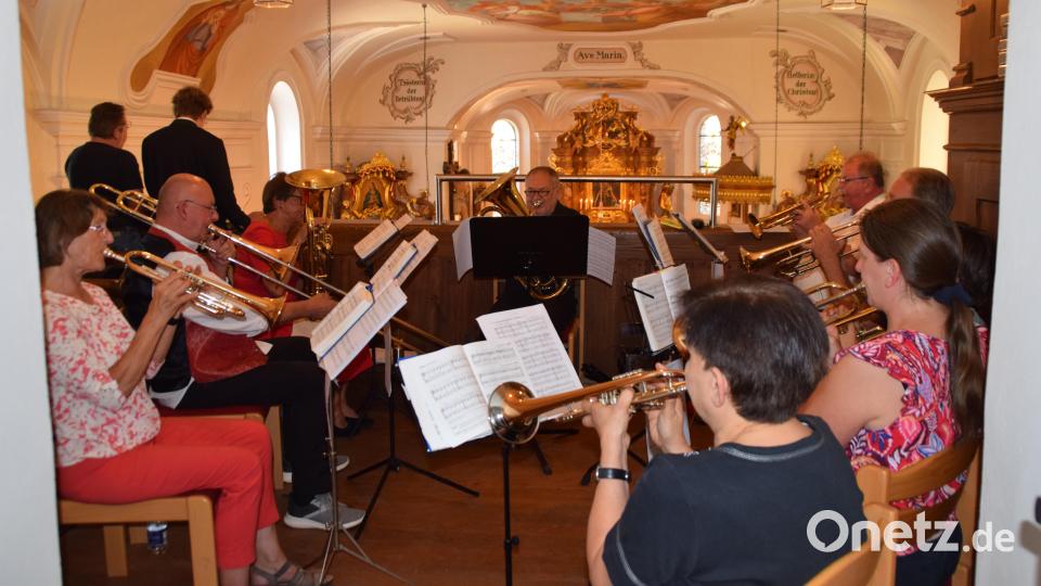 Die Klänge des Posaunenchores aus Sulzbach gaben dem ökumenischen Gottesdienst einen feierlichen Rahmen. Bild: swo