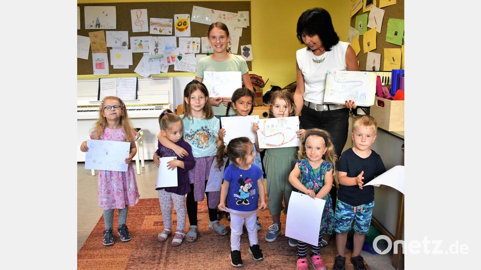 Die Musik der Moldau wird auch bildhaft festgehalten. Bild: rgr