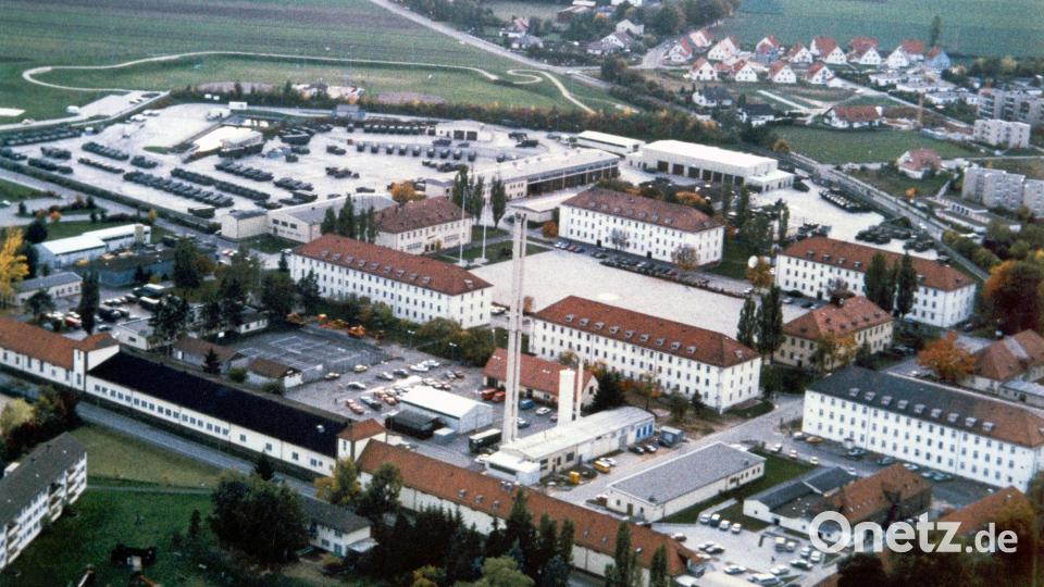 Eine alte Aufnahme aus dem Bestand der Militärhistorischen Sammlung Amberg zeigt das Areal der Möhlkaserne (später Pond Barracks) als es noch militärisch genutzt wurde. Bild: Militärhistorische Sammlung Amberg