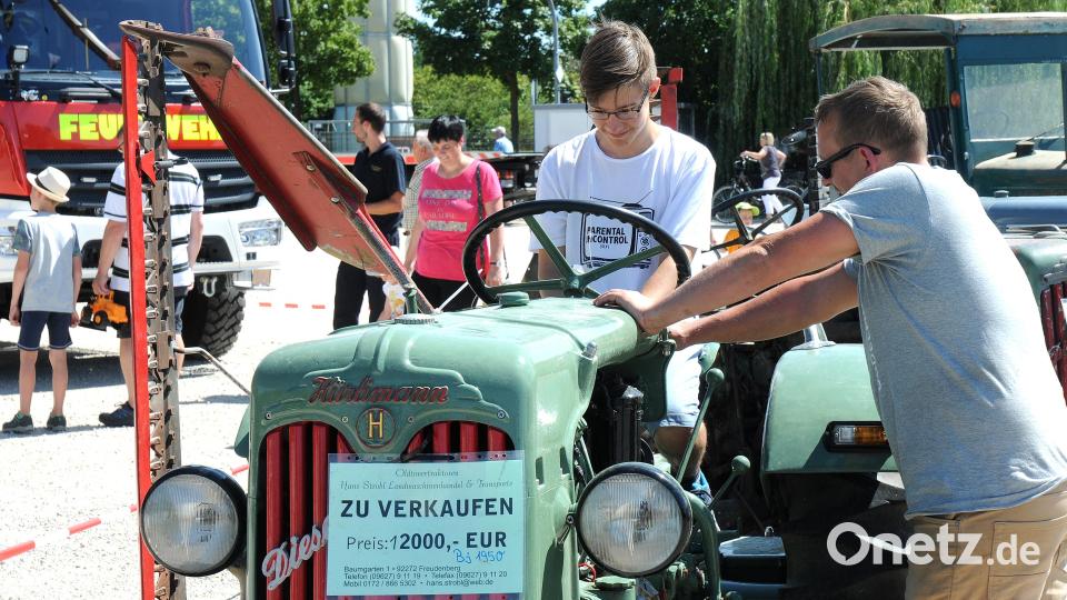 Zu bestaunen gibt es beispielsweise Oldtimer und Traktoren. Archivbild: Stephan Huber