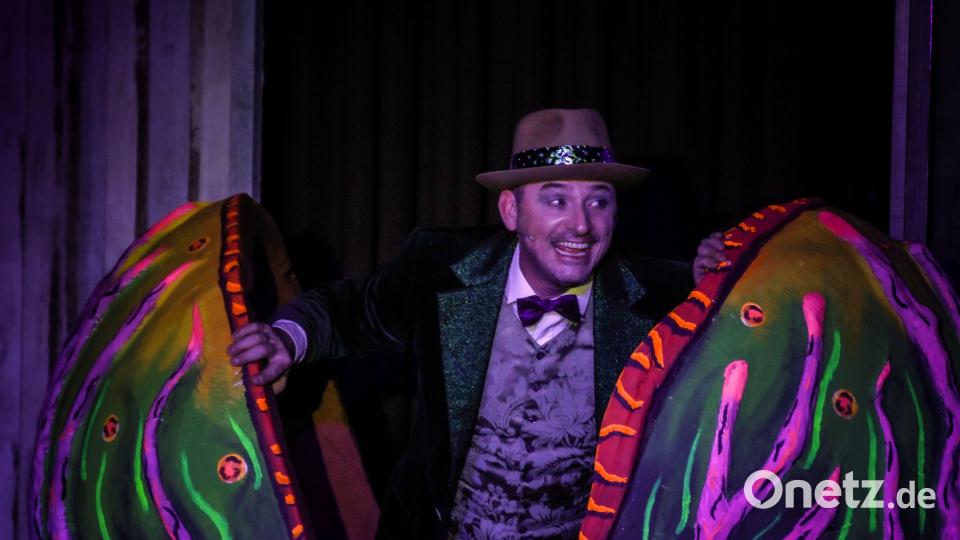 Die Pflanze (Thomas Gitter) erwacht. Bild: Freya Fehse/exb