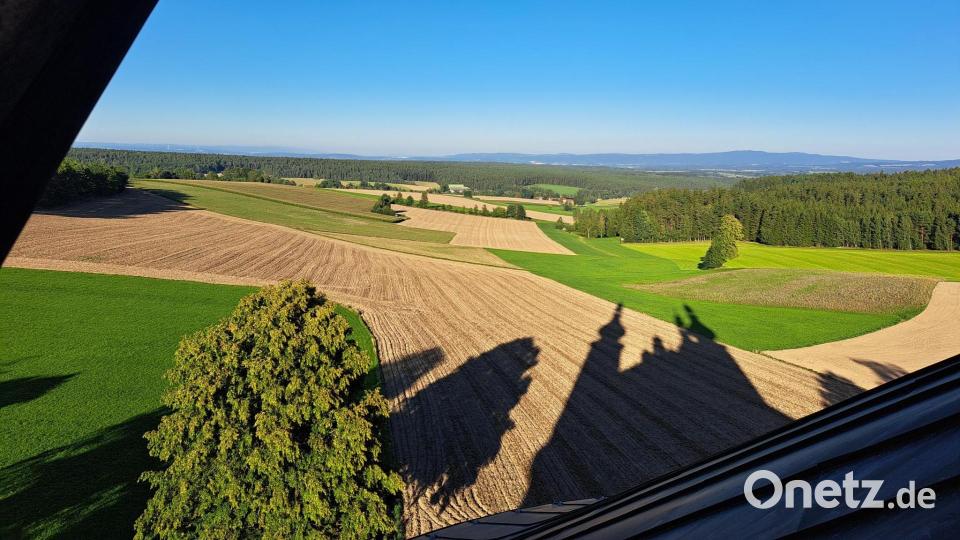 Von einem der drei Türme der Kappl genossen die Teilnehmenden der Tour eine grandiose Aussicht. Bild: Martina Zanner/exb