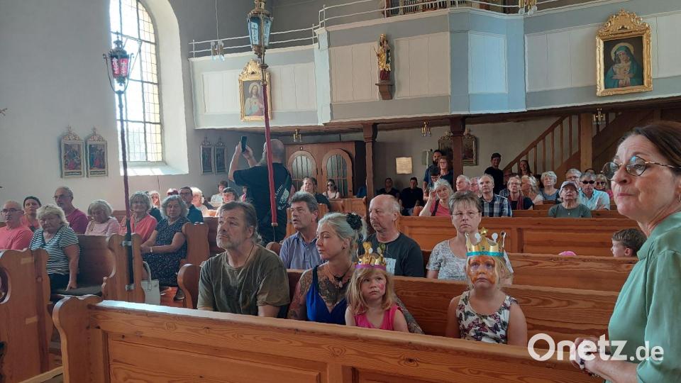 Auch die Schlosskapelle St. Katharina steht auf dem Besichtigungsprogramm. Bild: jua