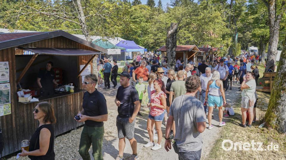 Viel zu sehen und zu erleben gab es beim Waldhausfest. Bild: Martin Schmid/exb