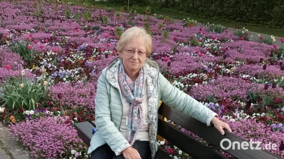Blumen, Kräuter, Natur - dafür nimmt sich Marga Klameth immer Zeit. Bild: Klameth/exb