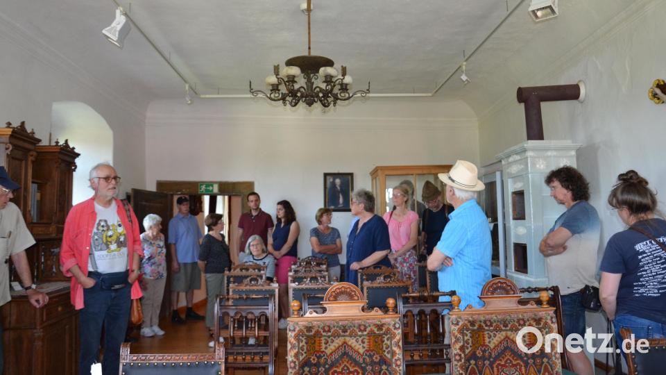 Das Interesse an den historischen Räumlichkeiten ist groß. Bild: gi