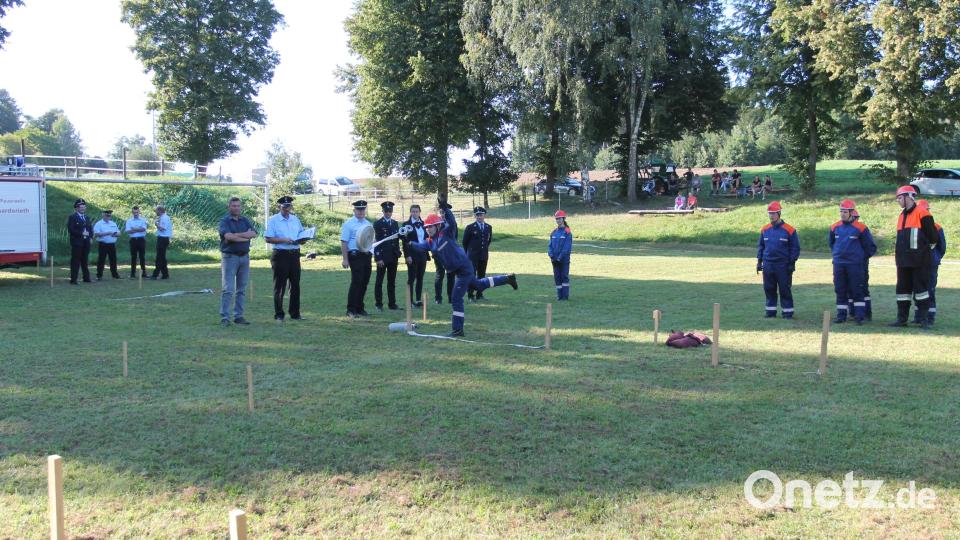 Das Werfen mit dem Leinensack klappt hervorragend. Bild: pi