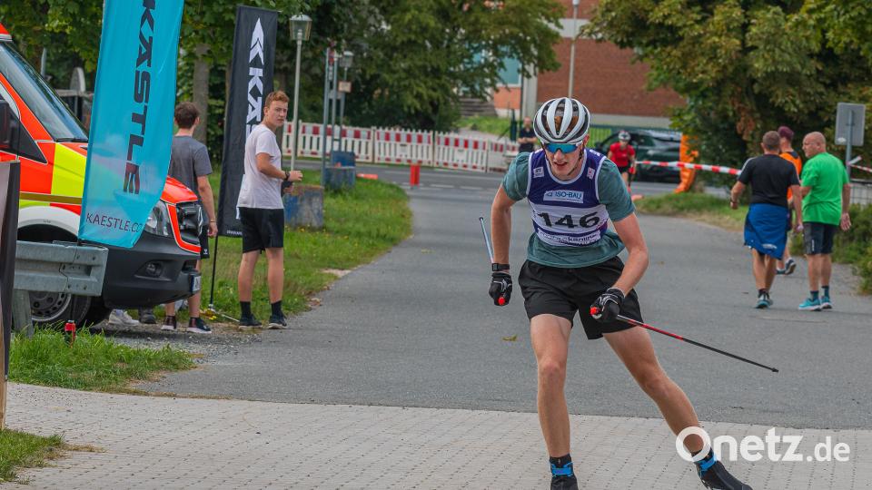 Bei den Herren siegte Tobias Hofbauer vom SC Großberg Bild: chl