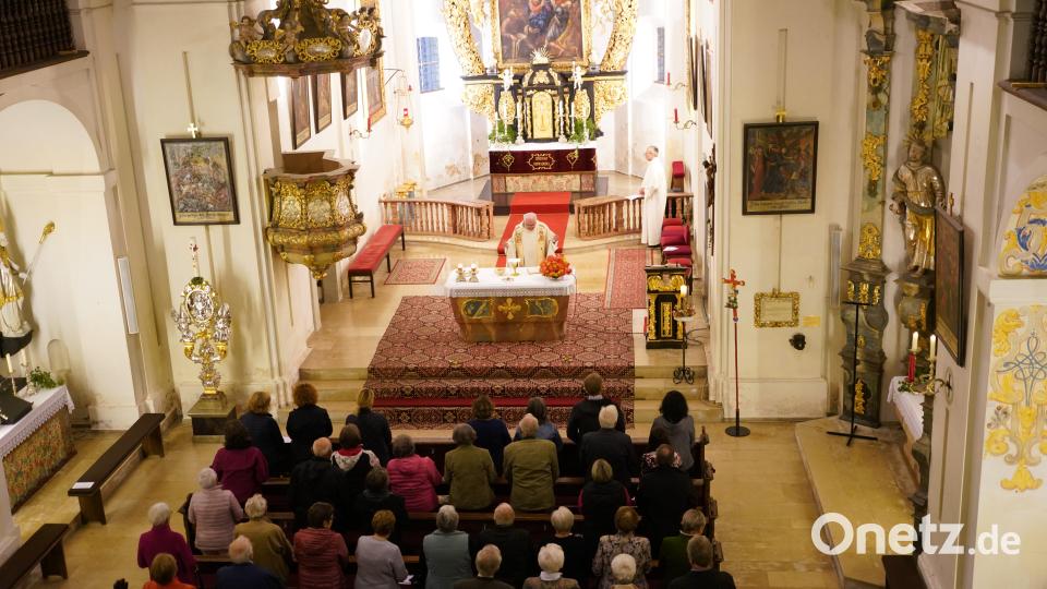 Bruder-Klaus-Festmesse in der Wallfahrtkirche St. Quirin mit Landvolk-Kreisseelsorger Gerhard Pausch. Bild: fvo