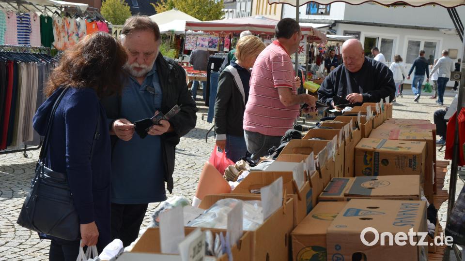 Insgesamt 16 Fieranten waren nach Angaben der Stadt gekommen. Bild: jr