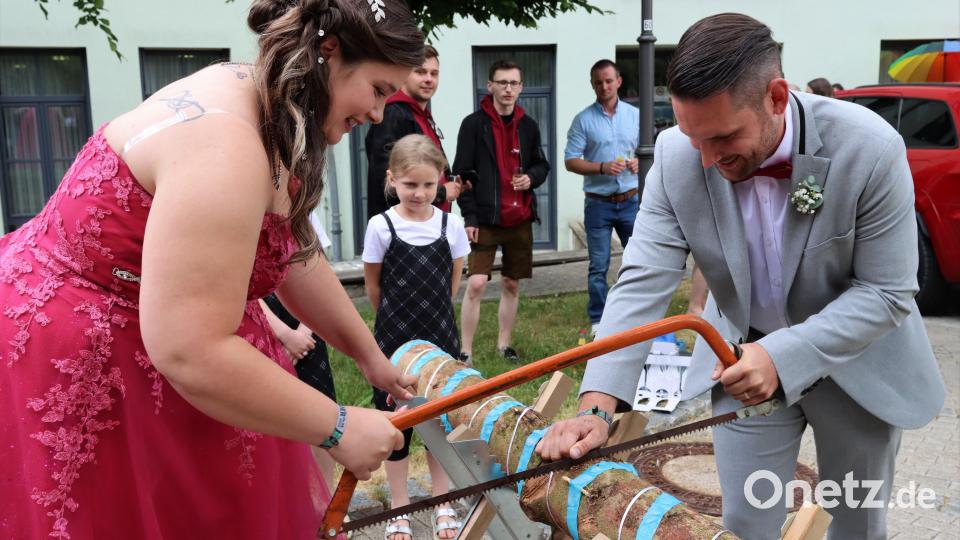 Milena Mayr und Corey Mayr haben geheiratet. Bild: ju