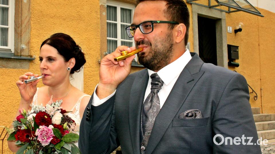 Regina Reil und Daniel Zimmerer haben geheiratet. Bild: zer
