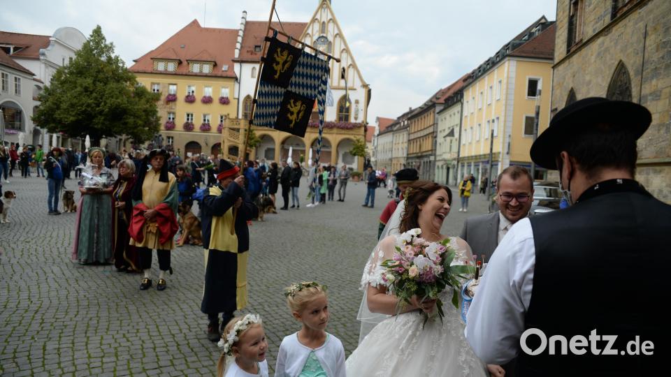 Cornelia Büttner heiratet Roland Scheler. Bild: Andreas Brückmann