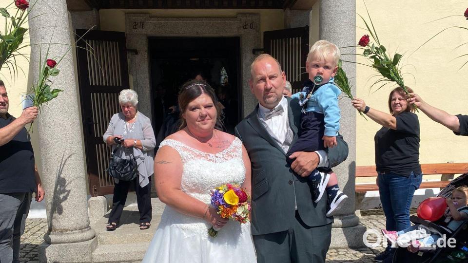 Marina und Jürgen Schwägerl haben geheiratet. Bild: kro