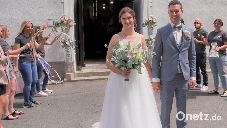 Lena und Uli Kißler sagten Ja zueinander. Bild: fvo