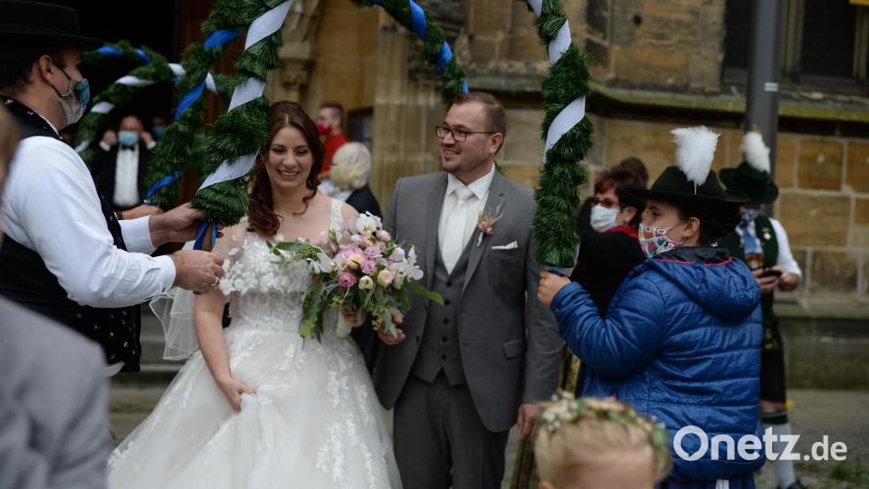 Cornelia Büttner heiratet Roland Scheler. Bild: Andreas Brückmann