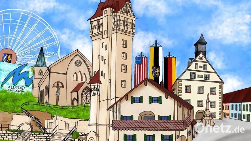KULTURMANAGER HAT QUELLE SO ANGEGEBEN


Das Design von Sonja Eckert zeigt markante Merkmale der Stadt Grafenwöhr als Ausrichter des Kulturfestes der Oberpfalz. Bild: Oberpfälzer Kulturbund/Stadt Grafenwöhr