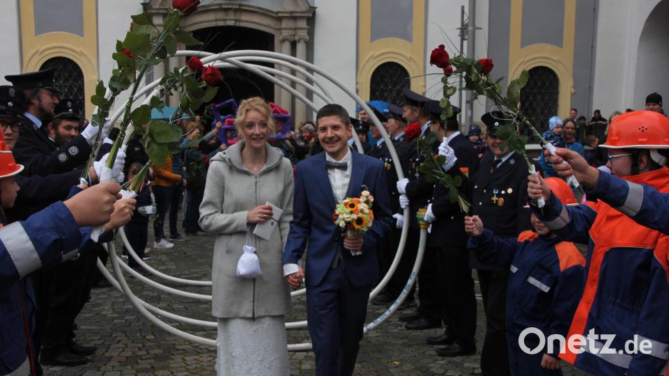 Freude pur herrschte bei Theresa und Michael Richtmann. Bild: kro
