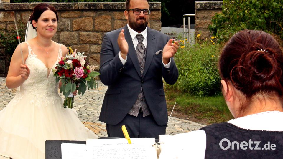 Regina Reil und Daniel Zimmerer haben geheiratet. Bild: zer