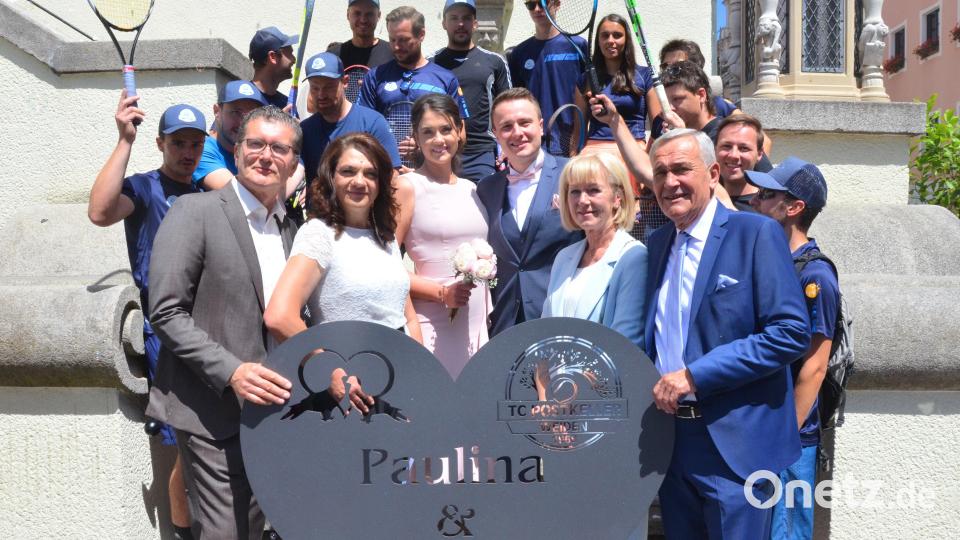 Jan und Paulina Seggewiß haben geheiratet. Bild: Kunz