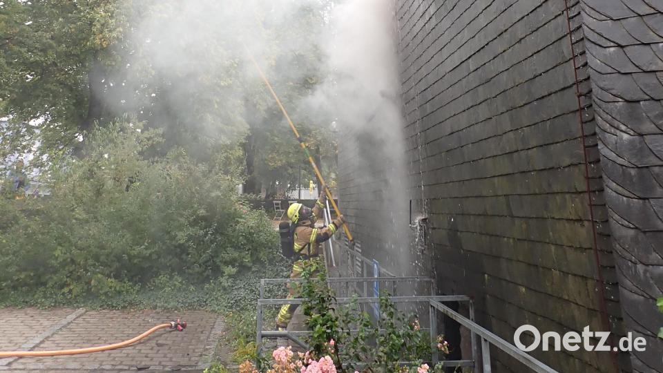 Die Feuerwehr Regensburg ist zu einem Brand an der Markuskirche ausgerückt. Bild: Feuerwehr Regensburg