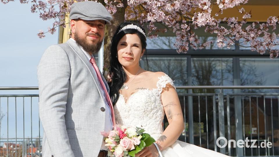 Daniela und Florian Pachali haben vergangenen Samstag geheiratet. Bild: abi