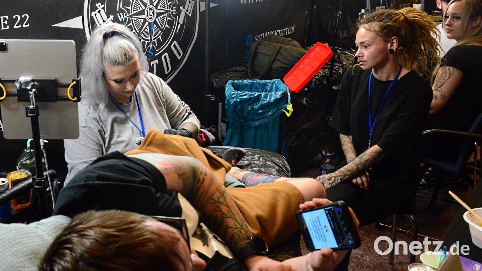 Tattoo Convention in der Max-Reger-Halle. Bild: Kunz